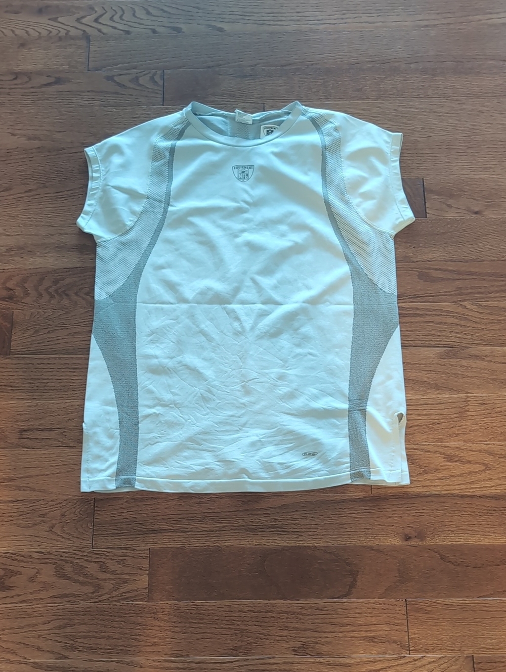 NFL White Tank Top with Gray Panels